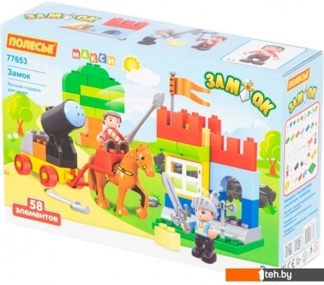 - Конструкторы Полесье 77653 Замок - 77653 Замок