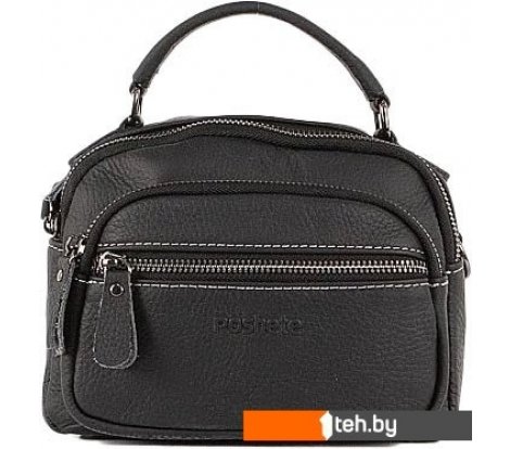  - Женские и мужские сумки Poshete 921-569-BLK (черный) - 921-569-BLK (черный)