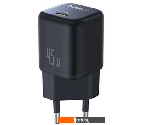  - Зарядные устройства Baseus PicoGo Fast Charger 1C 45W P10176800123-00 (черный) - PicoGo Fast Charger 1C 45W P10176800123-00 (черный)