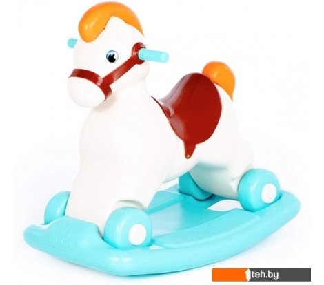  - Каталки, педальные машинки Полесье Пони Сафари 96104 (бирюзовый) - Пони Сафари 96104 (бирюзовый)
