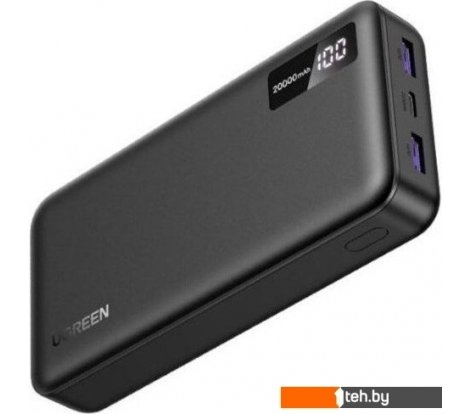  - Портативные зарядные устройства Ugreen PB312 20000mAh (черный) - PB312 20000mAh (черный)