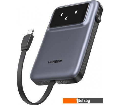  - Портативные зарядные устройства Ugreen PB511 10000mAh (серый) - PB511 10000mAh (серый)