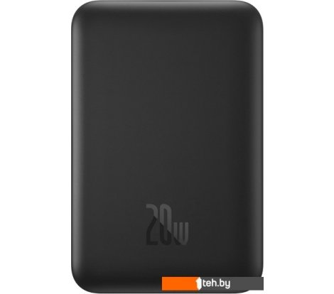  - Портативные зарядные устройства Baseus Magnetic Mini Air Wireless Fast Charge Power Bank 20W 6000mAh (черный) - Magnetic Mini Air Wireless Fast Charge Power Bank 20W 6000mAh (черный)