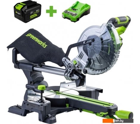  - Циркулярные, торцовочные и сабельные пилы Greenworks GD24MS216 1501707UH (с 1-им АКБ) - GD24MS216 1501707UH (с 1-им АКБ)