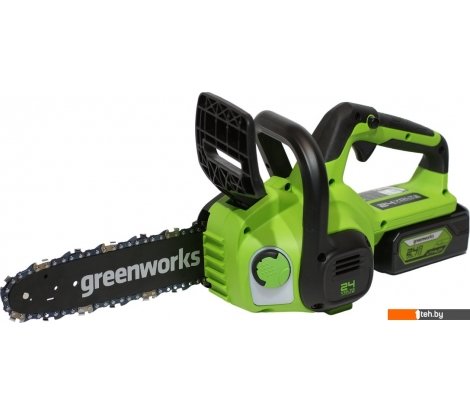 - Цепные электро- и бензопилы Greenworks G24CS25K8 2007707UH (с 1-им АКБ 8 Ач) - G24CS25K8 2007707UH (с 1-им АКБ 8 Ач)