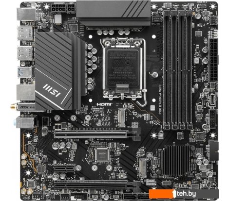  - Материнские платы MSI Pro B760M-A WiFi - Pro B760M-A WiFi