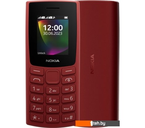  - Мобильные телефоны Nokia 106 (2023) Dual SIM TA-1564 (красный) - 106 (2023) Dual SIM TA-1564 (красный)