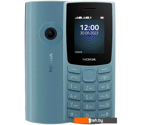  - Мобильные телефоны Nokia 110 (2023) Dual SIM TA-1567 (небесно-голубой) - 110 (2023) Dual SIM TA-1567 (небесно-голубой)