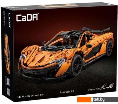 - Конструкторы CaDa Спорткар Assassin XR C61513W - Спорткар Assassin XR C61513W