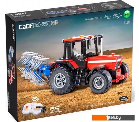  - Конструкторы CaDa C61052W Трактор - C61052W Трактор