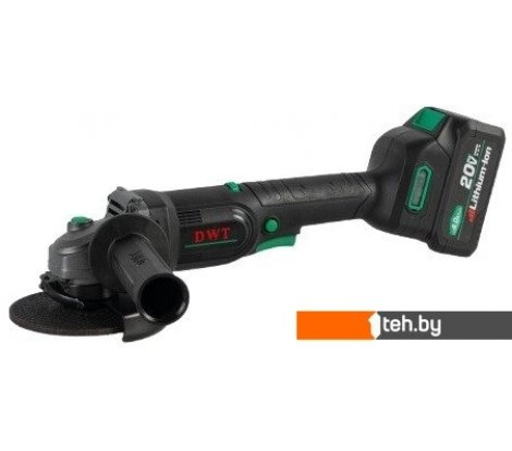  - Угловые шлифмашины (болгарки) DWT AWSP-20-125 DV-4C2 BMC (с 2-мя АКБ, кейс) - AWSP-20-125 DV-4C2 BMC (с 2-мя АКБ, кейс)