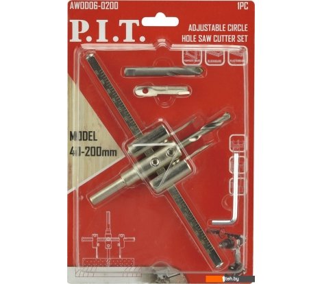  - Сверла, буры, зенкеры P.I.T. AWOD06-0200 - AWOD06-0200