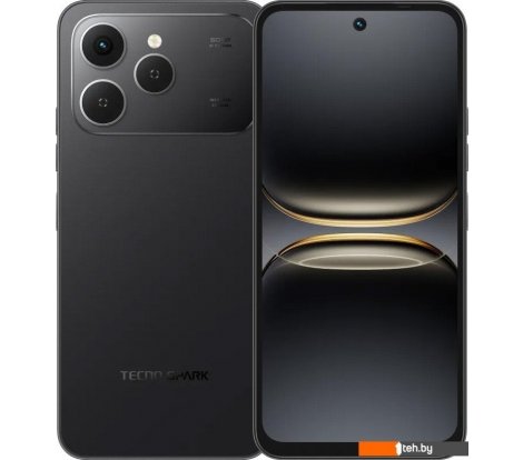 - Мобильные телефоны Tecno Spark 40 8GB/256GB (чернильный черный) - Spark 40 8GB/256GB (чернильный черный)