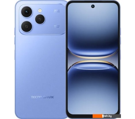 - Мобильные телефоны Tecno Spark 40 8GB/256GB (небесный синий) - Spark 40 8GB/256GB (небесный синий)