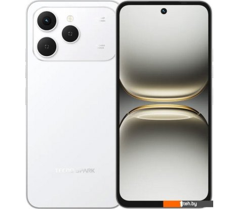 - Мобильные телефоны Tecno Spark 40 8GB/256GB (воздушный белый) - Spark 40 8GB/256GB (воздушный белый)