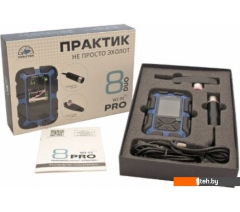 - Эхолоты Практик 8 Pro Wi-Fi DUO - 8 Pro Wi-Fi DUO