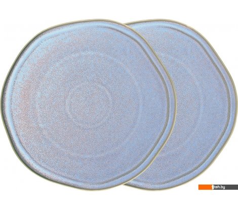  - Тарелки, салатники, блюда и наборы Gipfel Merida 43274 (2шт, голубой) - Merida 43274 (2шт, голубой)