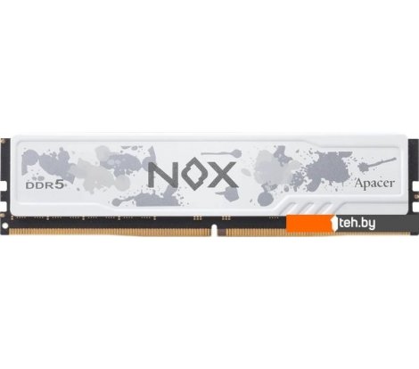  - Оперативная память Apacer NOX 32ГБ DDR5 6000 МГц AH5U32G60C622MWAA-1 - NOX 32ГБ DDR5 6000 МГц AH5U32G60C622MWAA-1