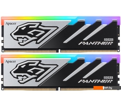  - Оперативная память Apacer Panther RGB 2x32ГБ DDR5 6000 МГц AH5U64G60C6229BAA-2 - Panther RGB 2x32ГБ DDR5 6000 МГц AH5U64G60C6229BAA-2