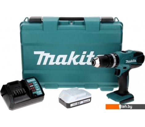  - Шуруповерты, гайковерты, электроотвертки Makita HP457DW (с 1-им АКБ, кейс) - HP457DW (с 1-им АКБ, кейс)