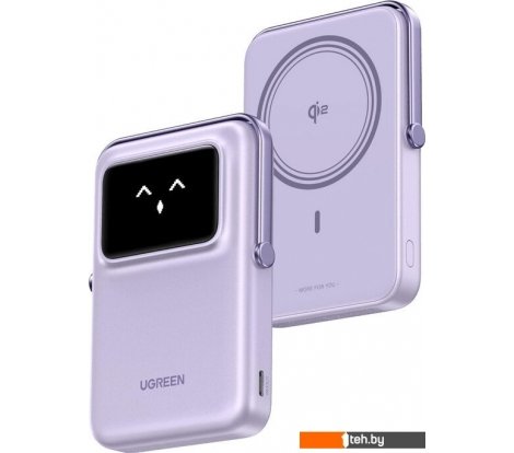  - Портативные зарядные устройства Ugreen PB764 10000mAh (сиреневый) - PB764 10000mAh (сиреневый)