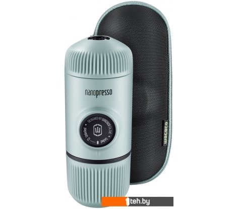  - Заварочные чайники, кофеварки, френч-прессы WACACO Nanopresso Arctic Blue + Case - Nanopresso Arctic Blue + Case