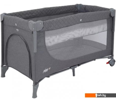  - Детские манежи MOWbaby Play Plus RP102 (серый) - Play Plus RP102 (серый)