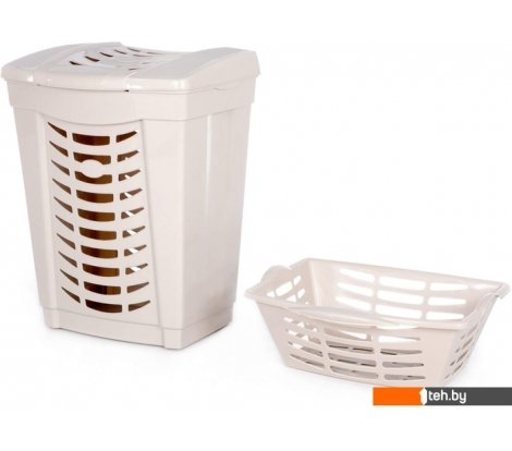  - Ящики, корзины, органайзеры Полесье №1 с крышкой и корзинкой 07626 (слоновая кость) - №1 с крышкой и корзинкой 07626 (слоновая кость)