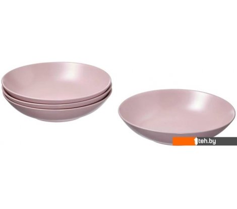  - Тарелки, салатники, блюда и наборы Swed House Djup Talltik MR3-18 (светло-розовый) - Djup Talltik MR3-18 (светло-розовый)