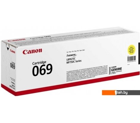  - Картриджи для принтеров и МФУ Canon 069Bk 5094C002 - 069Bk 5094C002