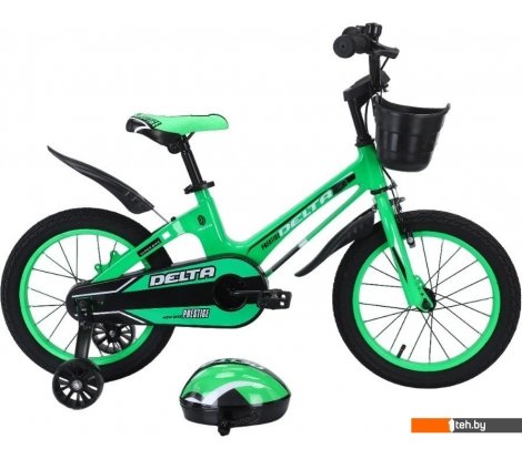  - Детские велосипеды Delta Prestige 1802 (18, зеленый, разобранный, в коробке) - Prestige 1802 (18, зеленый, разобранный, в коробке)
