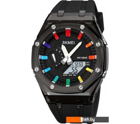  - Наручные часы Skmei 2100 (черный) - 2100 (черный)