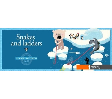  - Настольные игры Djeco Сачки и лестницы - Сачки и лестницы