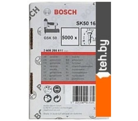  - Скобы, штифты, гвозди забивные Bosch 2.608.200.511 - 2.608.200.511