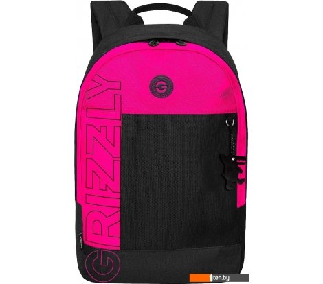  - Рюкзаки Grizzly RXL-427-2 (черный/розовый) - RXL-427-2 (черный/розовый)