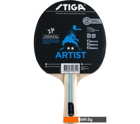  - Ракетки, мячи и аксессуары для настольного тенниса Stiga Artist WRB 1212-6218-01 - Artist WRB 1212-6218-01
