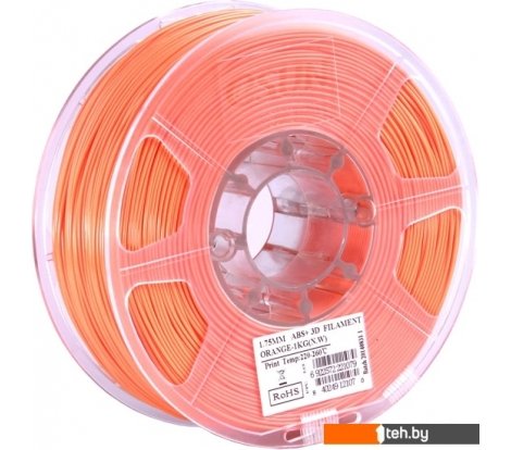  - Расходные материалы и аксессуары для 3D-печати eSUN ABS+ 1.75 мм 1000 г (оранжевый) - ABS+ 1.75 мм 1000 г (оранжевый)