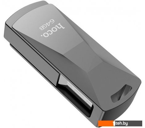  - USB Flash Hoco UD5 64GB (серебристый) - UD5 64GB (серебристый)