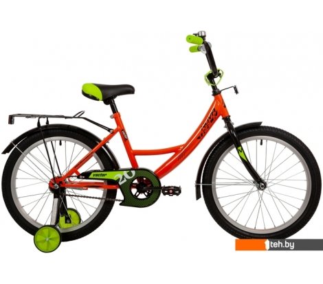 - Детские велосипеды Novatrack Vector 20 2022 203VECTOR.OR22 (оранжевый) - Vector 20 2022 203VECTOR.OR22 (оранжевый)