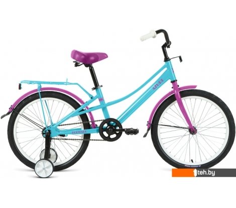 - Детские велосипеды Forward Azure 18 2023 (голубой) - Azure 18 2023 (голубой)