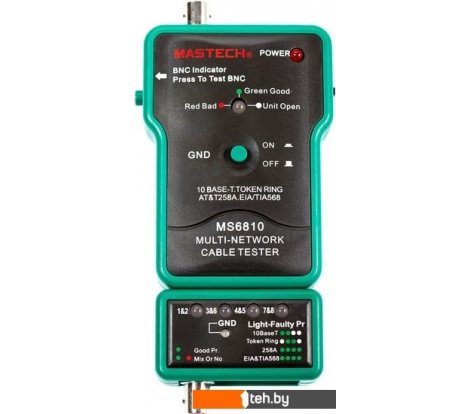  - Мультиметры, токовые клещи, индикаторные отвертки Mastech MS6810 - MS6810