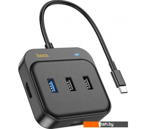 - USB-хабы и док-станции Hoco HB37 - HB37