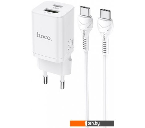  - Зарядные устройства Hoco N13 USB Type-C (белый) - N13 USB Type-C (белый)
