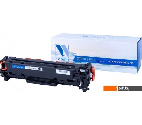  - Картриджи для принтеров и МФУ NV Print NV-CC530A/718Bk (аналог HP CC530A, Canon 718) - NV-CC530A/718Bk (аналог HP CC530A, Canon 718)