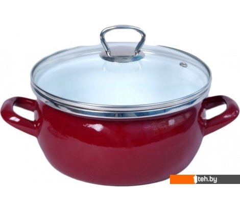  - Кастрюли Omelia 1-2450111 (бордовый) - 1-2450111 (бордовый)