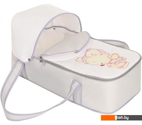  - Детские коляски и аксессуары BamBola Мишка-Малышка (серый/белый) - Мишка-Малышка (серый/белый)