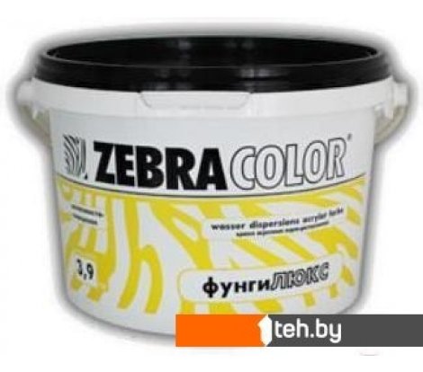 - Краски и эмали Zebracolor Фунгилюкс 13кг (белый) - Фунгилюкс 13кг (белый)