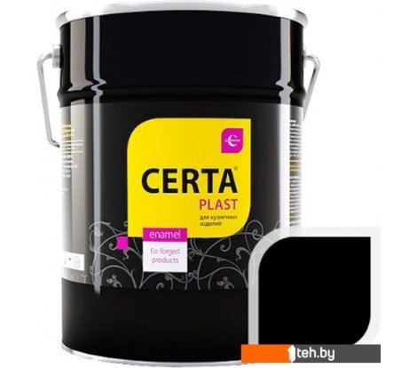  - Краски и эмали Certa Plast 10 кг (черный) - Plast 10 кг (черный)
