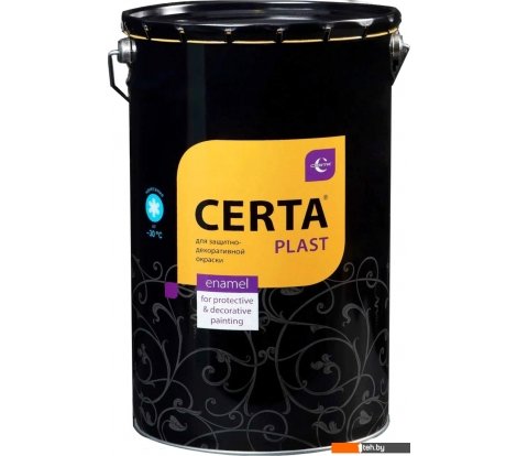  - Краски и эмали Certa Plast 10 кг (графит) - Plast 10 кг (графит)