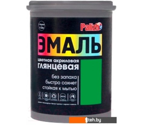  - Краски и эмали Palizh Глянцевая 2.5 кг (зеленый мох) - Глянцевая 2.5 кг (зеленый мох)